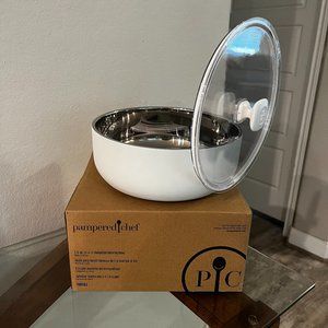 Pampered Chef 2.5 Quart Insulated Serving Bowl